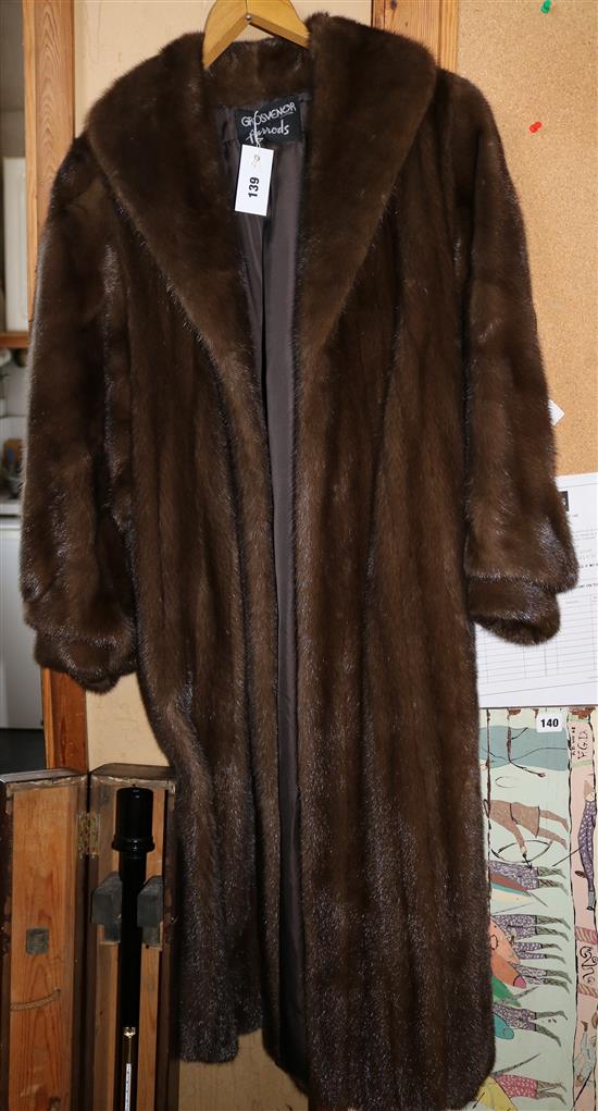 Mink coat